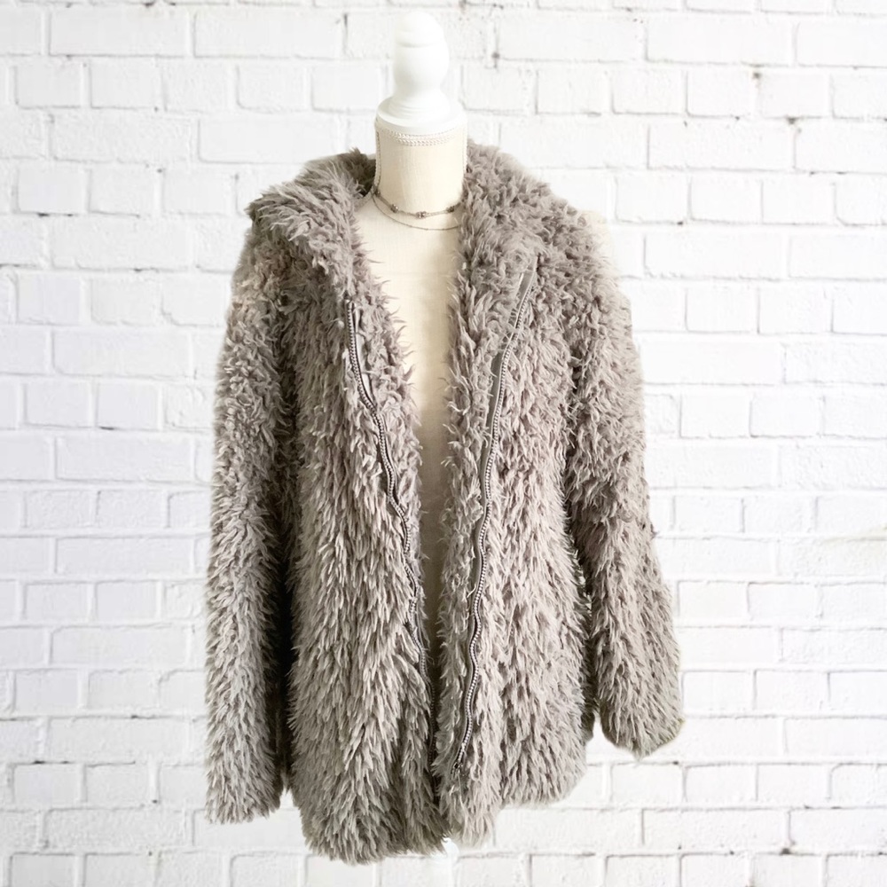 Faux Fur Coat